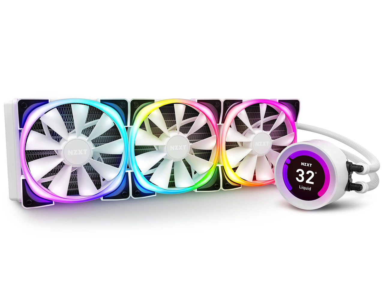 KRAKEN Z73 RGB RL-KRZ73-RW [Matte White]