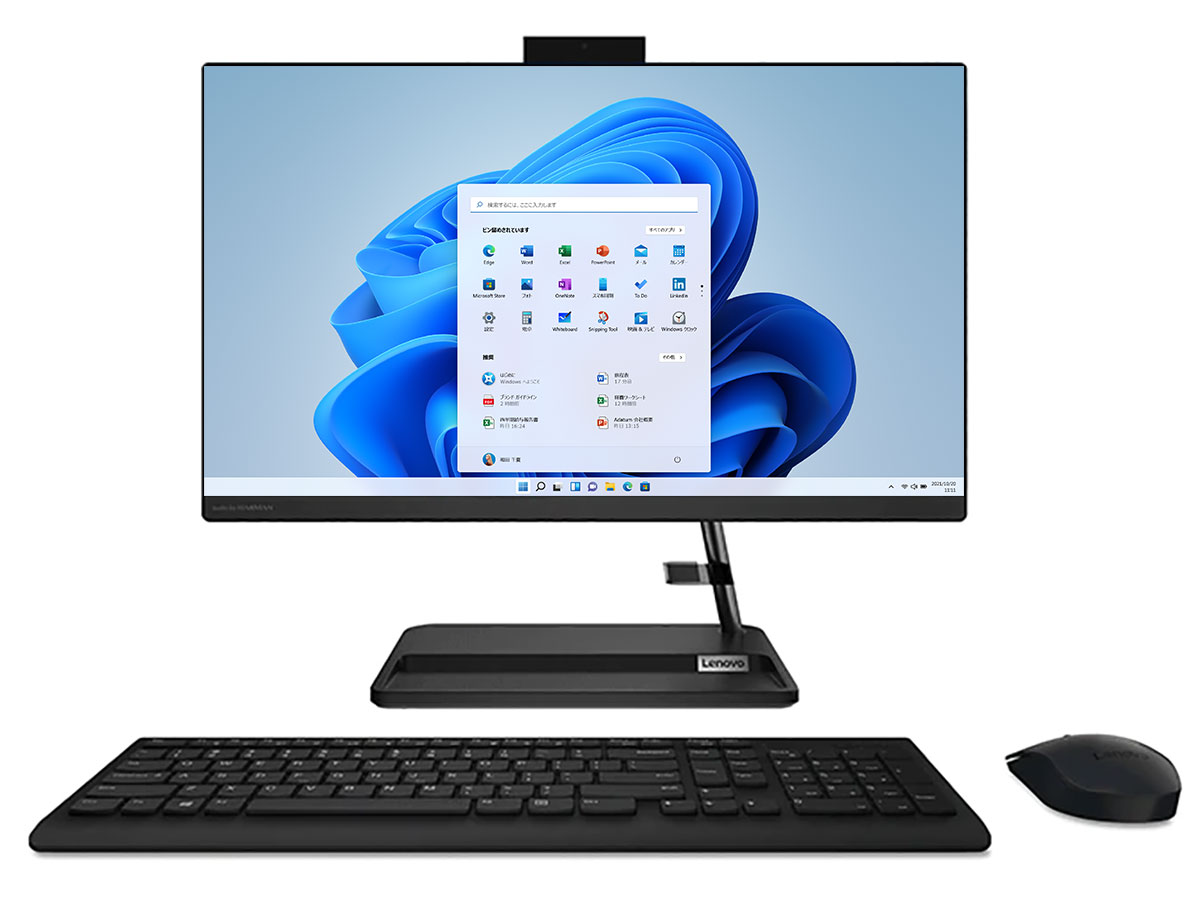 IdeaCentre AIO 360i Celeron 6305 �E4GB�������[�E1TB HDD�E21.5�^�t��HD�t������ �I�t�B�X�t�� F0G5008BJP