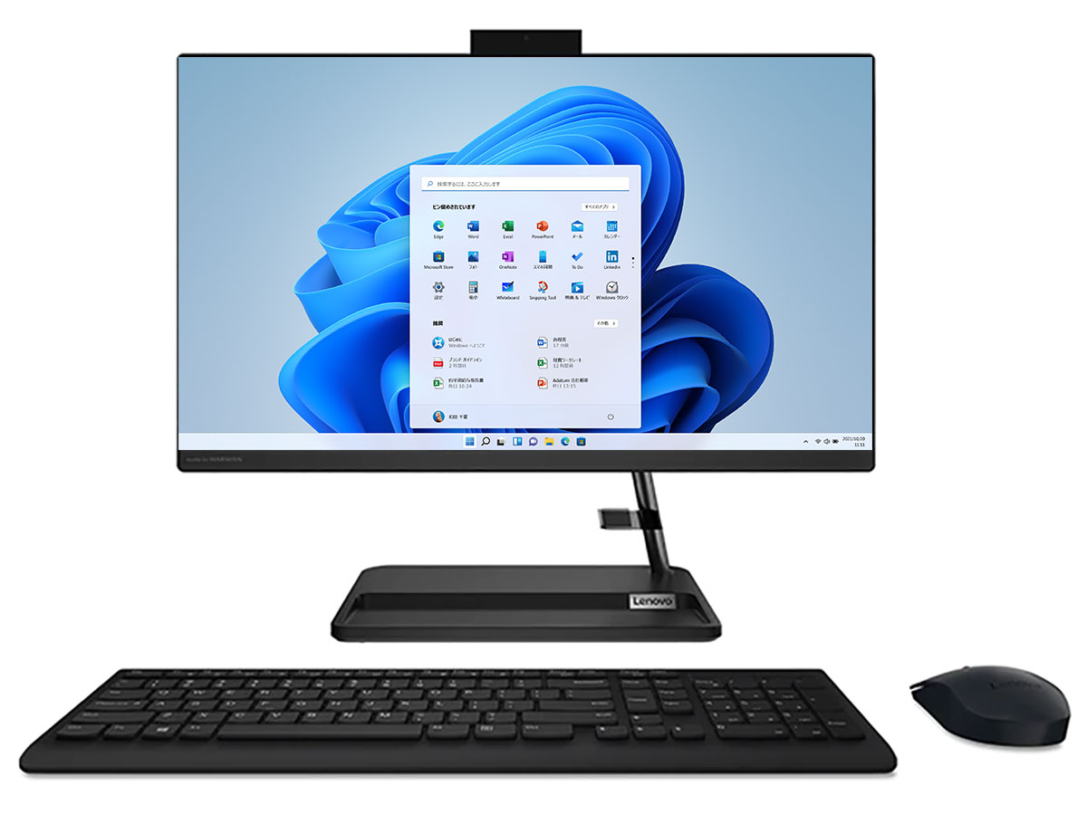 IdeaCentre AIO 360 AMD Athlon Silver 3050U�E4GB�������[�E1TB HDD�E21.5�^�t��HD�t������ F0G60057JP