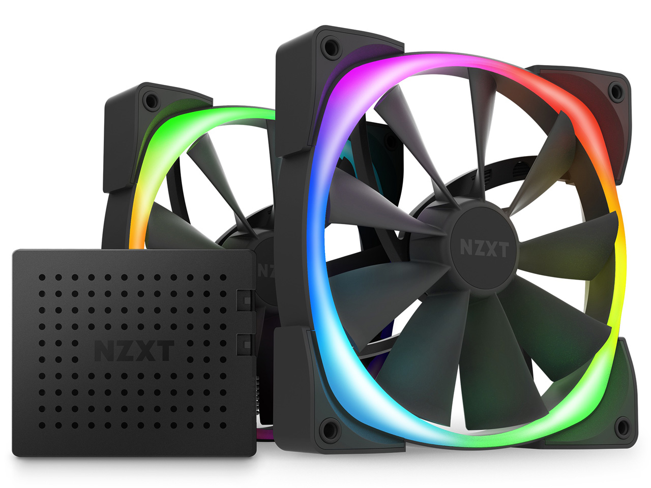 Aer RGB 2 140mm Twin Starter Pack [�u���b�N] �̐��i�摜