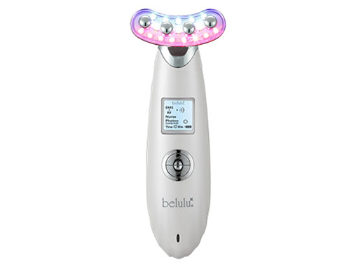 belulu KRD1033N/WT WHITE 美顔器 belulu 美顔器 ems エイジングケア リフトアップ【美ルル NEW