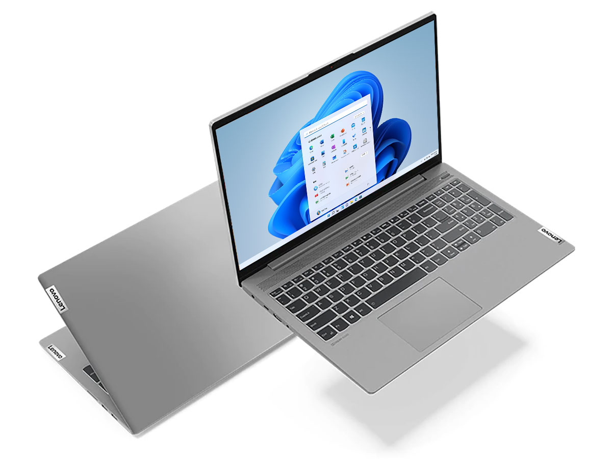 IdeaPad Slim 550 AMD Ryzen 5�E8GB�������[�E512GB SSD�E15.6�^�t��HD�t������ 82LN00K2JP �̐��i�摜