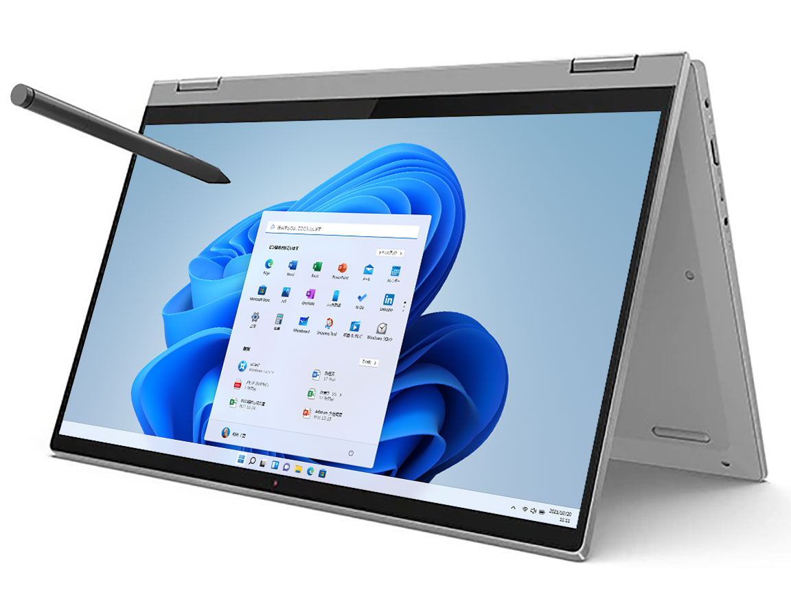 IdeaPad Flex 550 AMD Ryzen 3�E8GB�������[�E256GB SSD�E14�^�t��HD�t������ �}���`�^�b�`�Ή� 82HU00RDJP