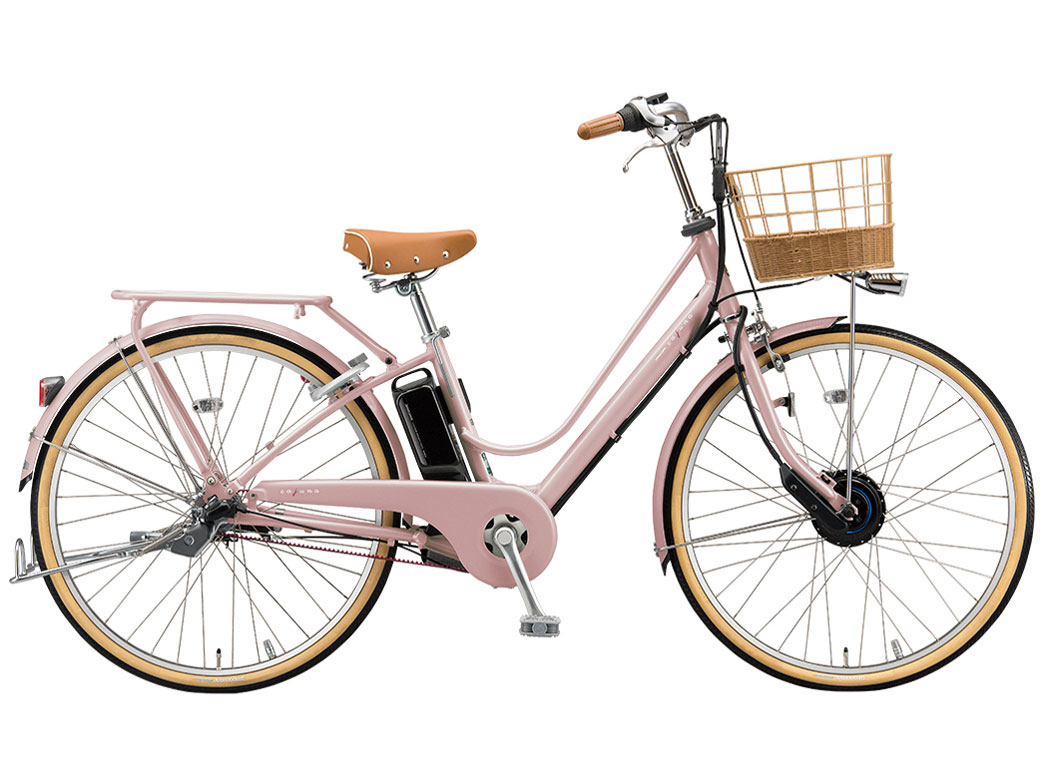 電動自転車 ブリジストン ピンク