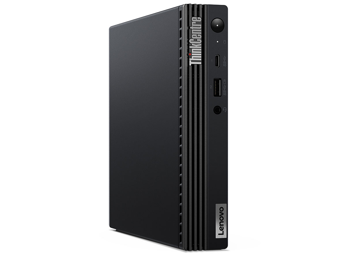 ThinkCentre M75q Tiny Gen2 Windows 10 Pro�EAMD Ryzen 5 PRO 4650GE�E8GB�������[�E256GB SSD���� �I�t�B�X�t�� 11JJS05300 �̐��i�摜