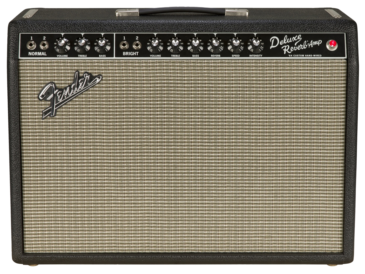 64 Custom Deluxe Reverb [Black and Silver] �̐��i�摜