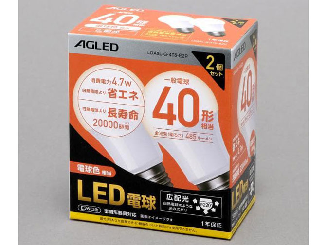 AGLED LDA5L-G-4T6-E2P [�d���F] �̐��i�摜
