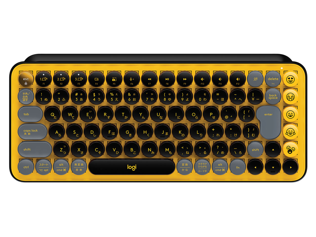 POP KEYS Mechanical Wireless Keyboard K730YL ���� [�C�G���[] �̐��i�摜