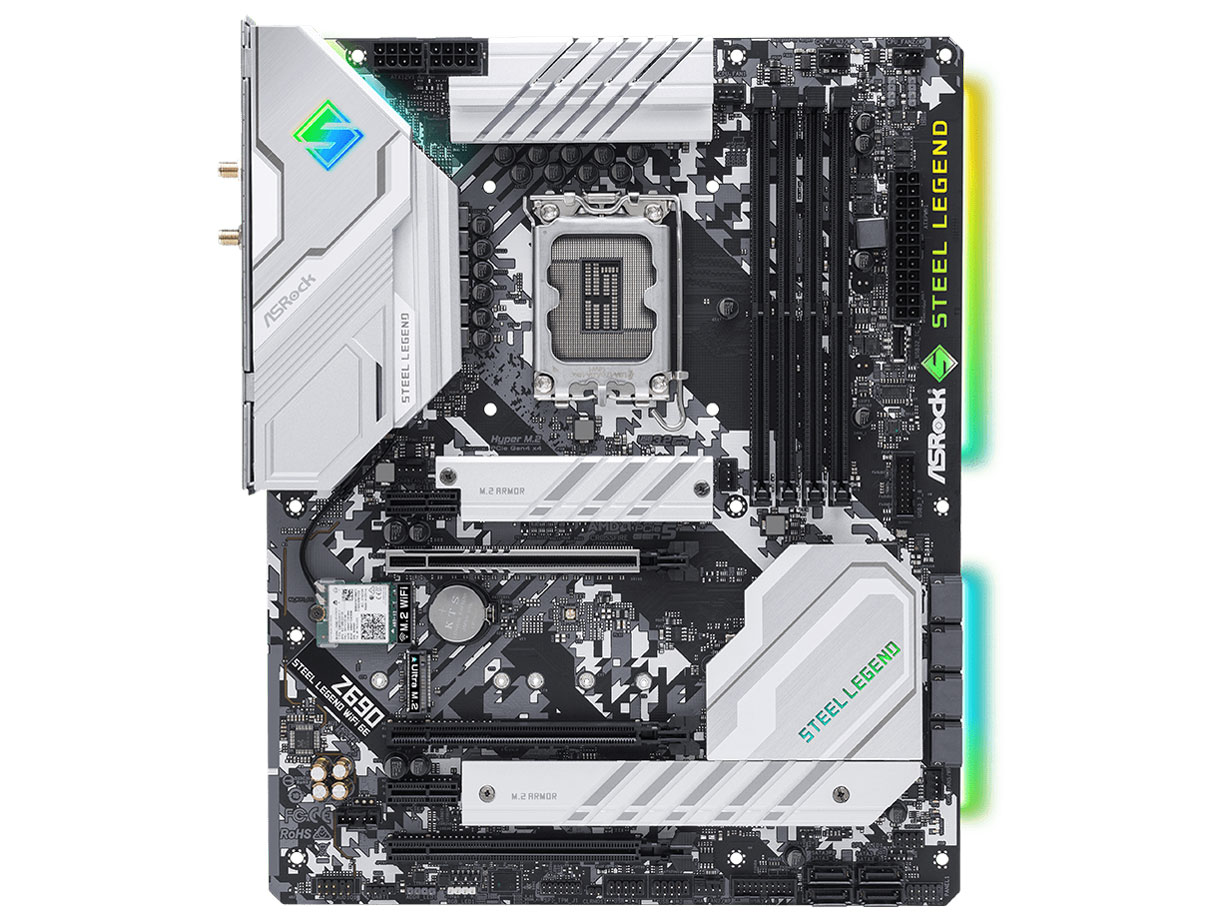 Z690 Steel Legend WiFi 6E �̐��i�摜