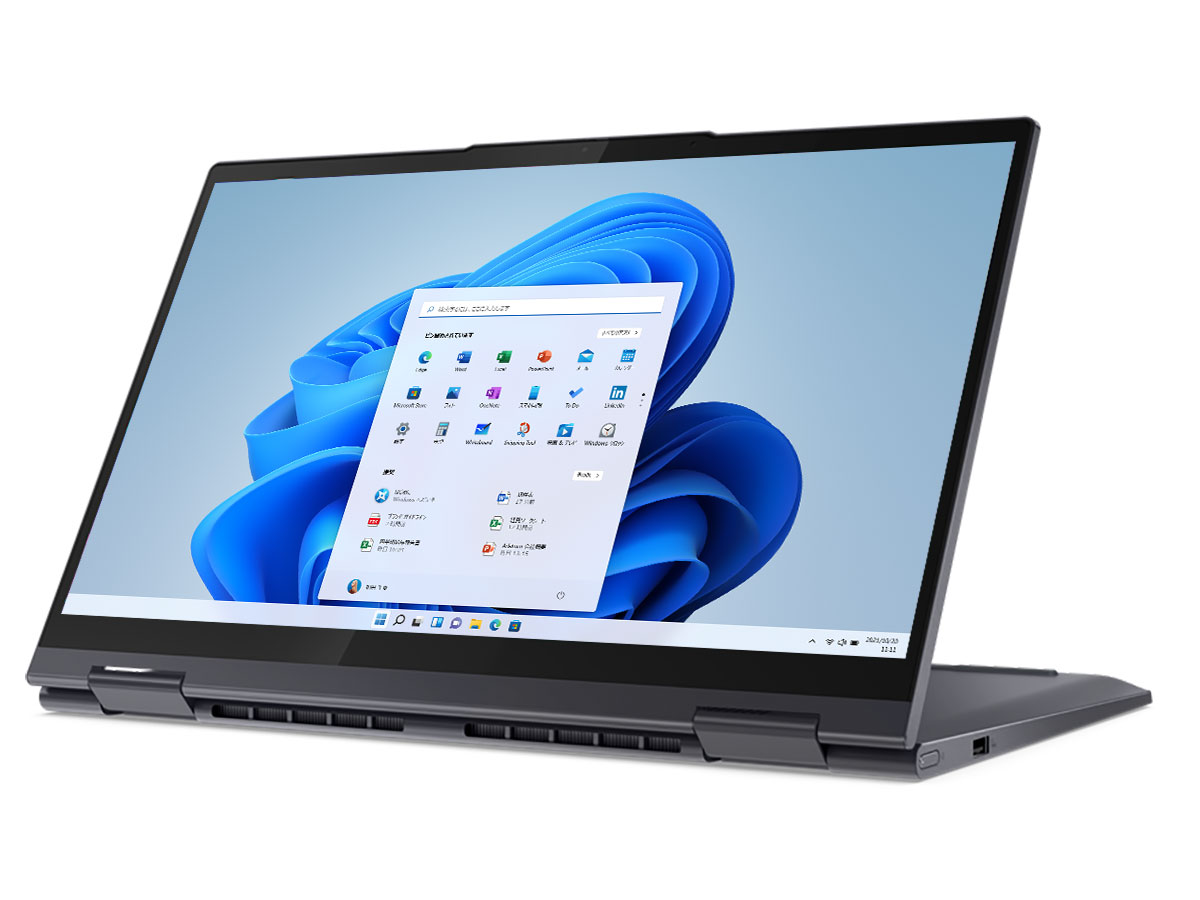 Lenovo Yoga 760 AMD Ryzen 7 5800U�E16GB�������[�E512GB SSD�E14�^�t��HD�t������ �}���`�^�b�`�Ή� �I�t�B�X�t�� 82N7005EJP