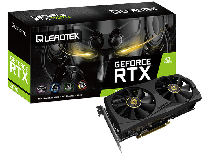 WinFast RTX 3070 HURRICANE 8G [PCIExp 8GB] �̐��i�摜