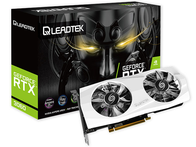 WinFast RTX 3060 HURRICANE �z���C�g �G�f�B�V���� 12G [PCIExp 12GB] �̐��i�摜