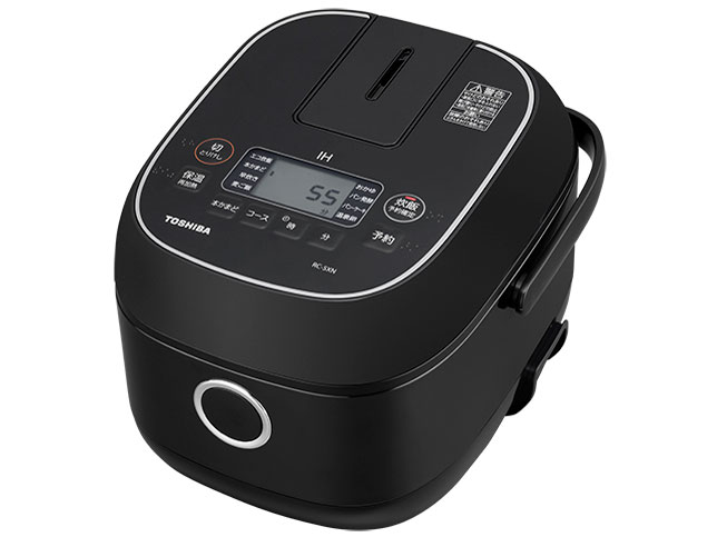 【2025年製】TOSHIBA RC-5XN(ホワイト) 炊飯器 使用回数3回 Amazon | 東芝 真空圧力IHジャー炊飯器（5.5合炊き）ホワイト