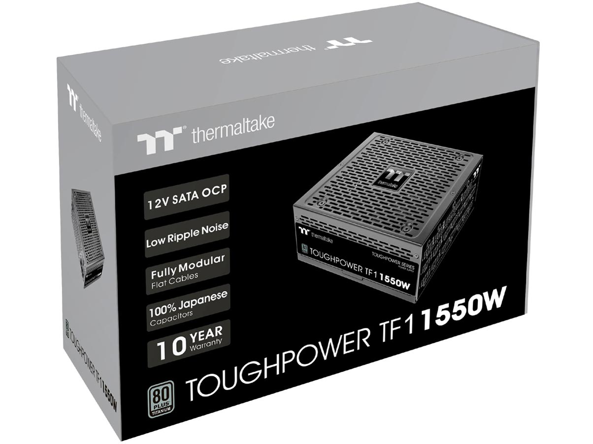 TOUGHPOWER TF1 TITANIUM 1550W PS-TPD-1550FNFATJ-1 [Black]