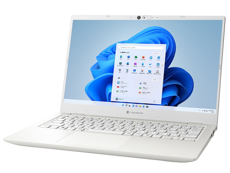 dynabook GZ/HUW W6GZHU7CBW 13.3�^�t��HD Core i7 1195G7 512GB SSD Office�Ȃ� [�p�[���z���C�g] �̐��i�摜