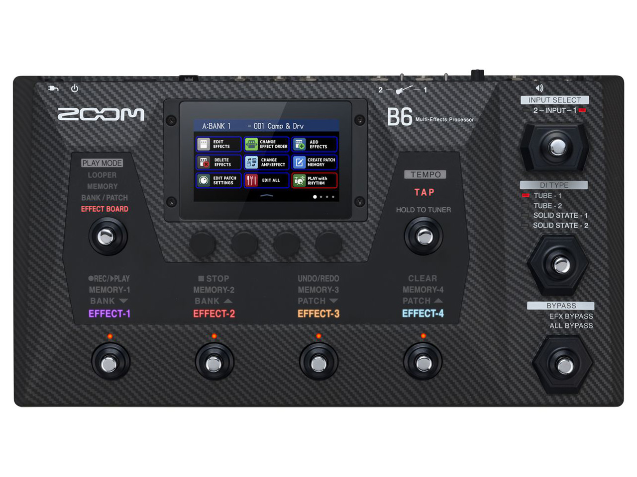 Multi-Effects Processor B6 �̐��i�摜