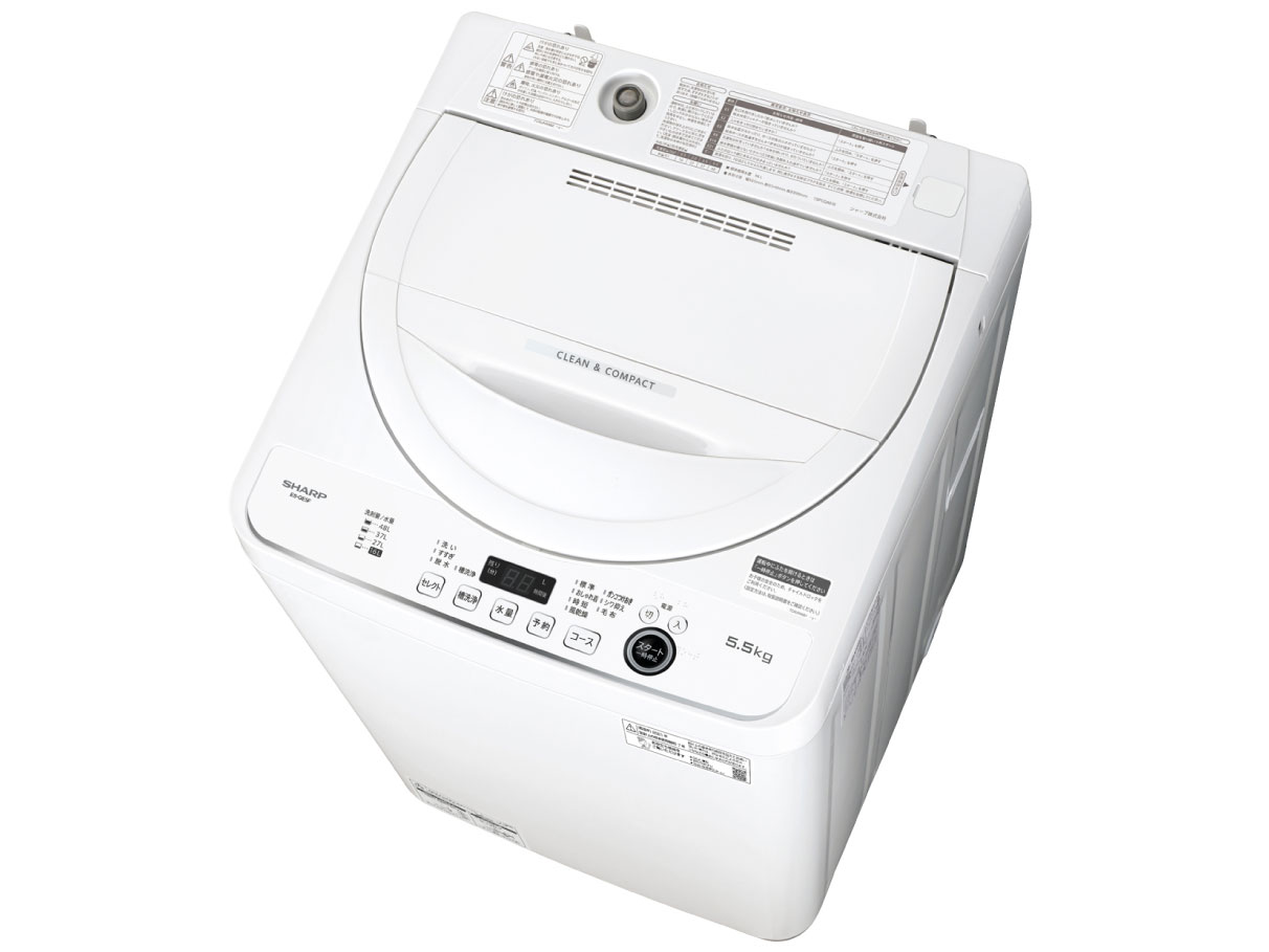 大阪送料無料★3か月保障付き★洗濯機★2022年★ES-GE5F-W★S41 シャープ ES-GE5F 価格比較 - 価格.com