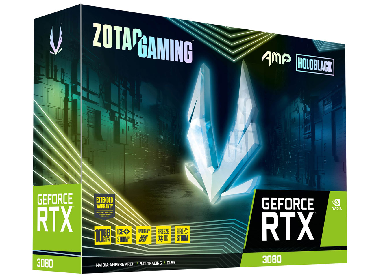ZOTAC GAMING GeForce RTX 3080 AMP Holo LHR ZT-A30800F-10PLHR [PCIExp 10GB]