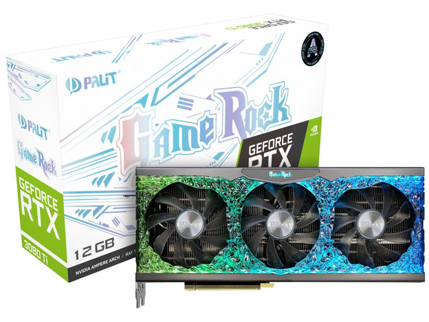 NED308T019KB-1020G (GeForce RTX 3080 Ti GameRock 12GB) [PCIExp 12GB] �h�X�p��Web���胂�f�� �̐��i�摜