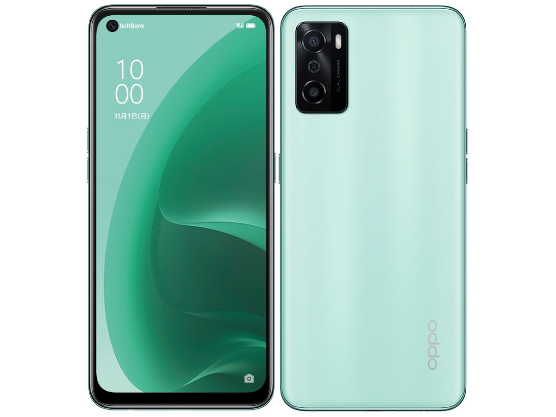 OPPO A55s 5G SoftBank [�O���[��] �̐��i�摜