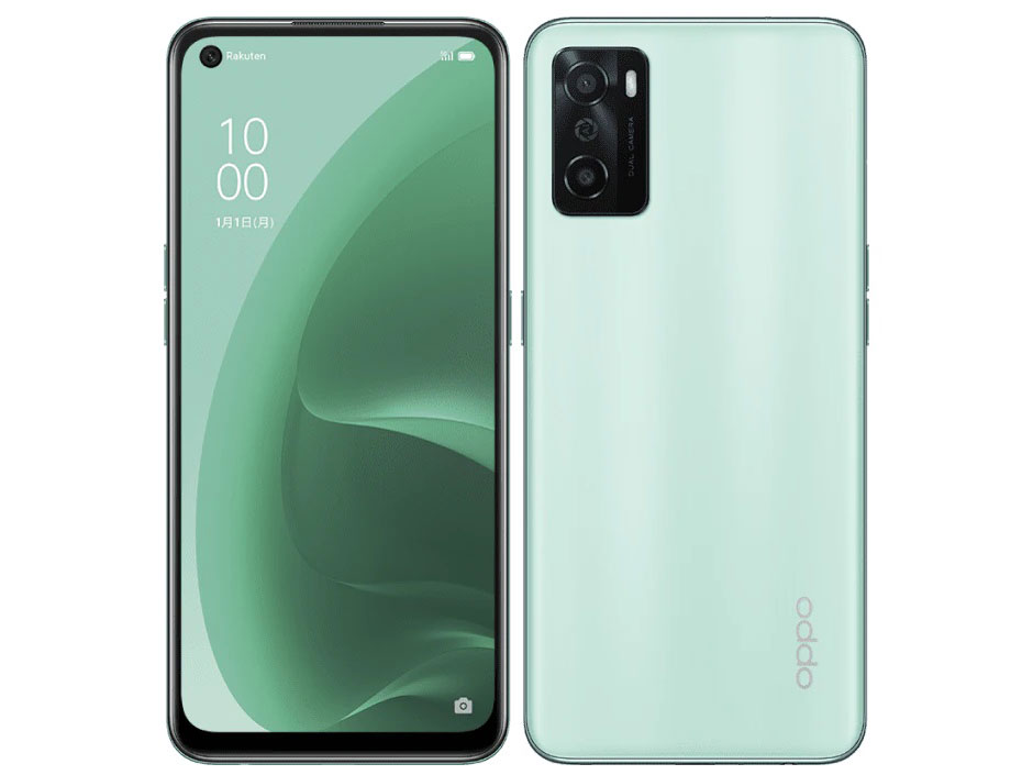 OPPO A55s 5G �y�V���o�C�� [�O���[��] �̐��i�摜