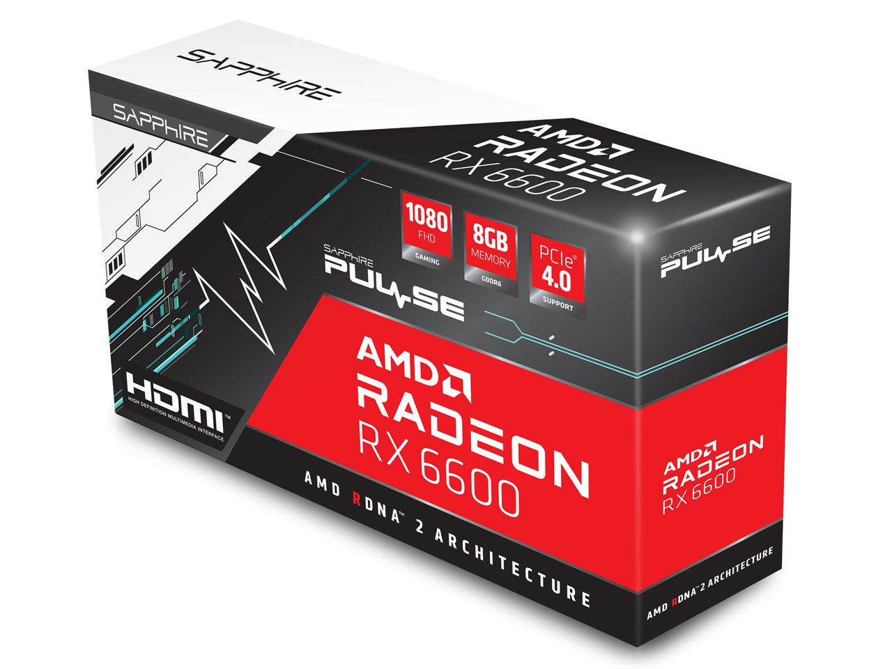 SAPPHIRE PULSE Radeon RX 6600 8GB GDDR6 [PCIExp 8GB]