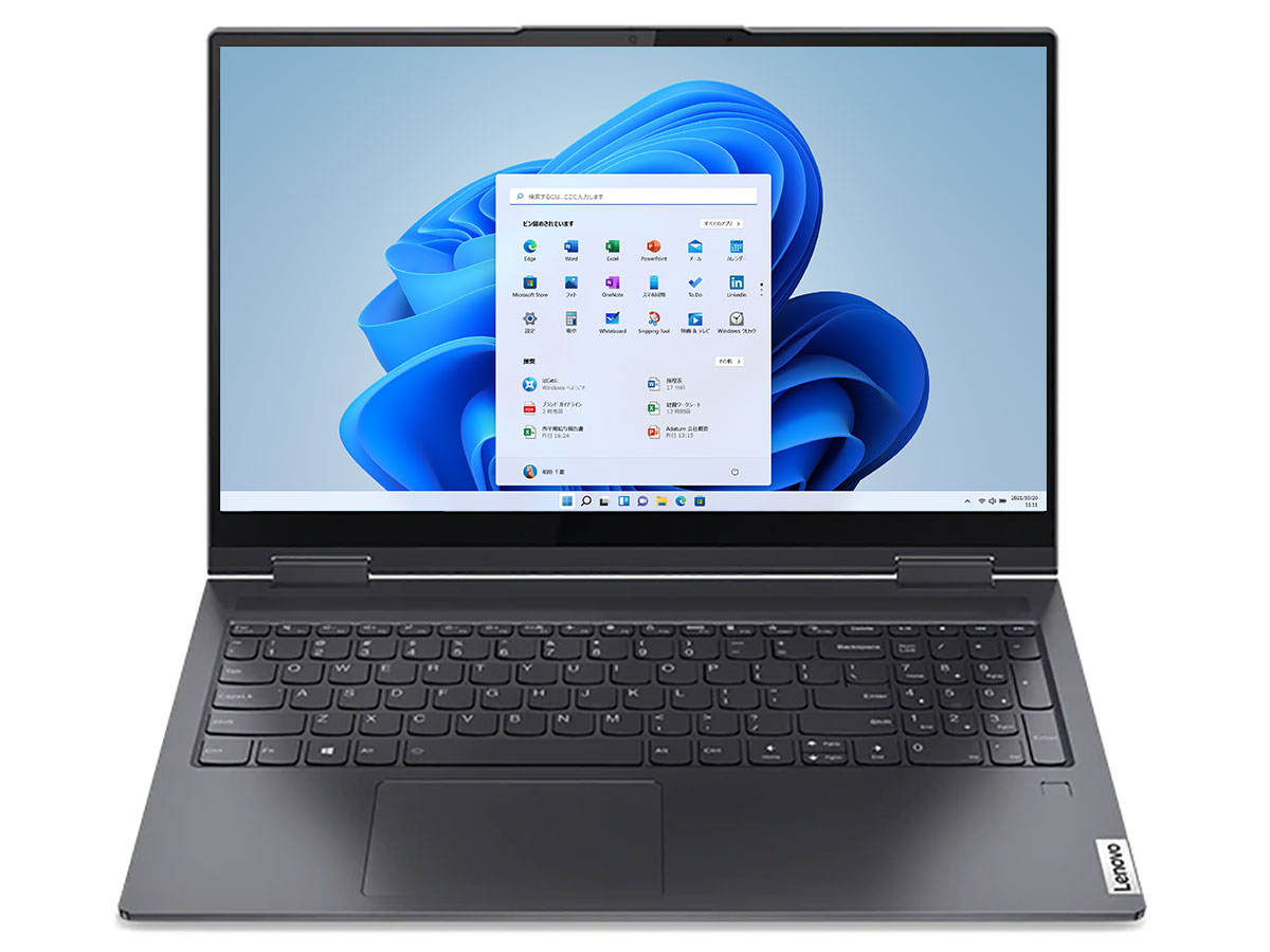 Lenovo Yoga 750i Core i5 1135G7�E8GB�������[�E256GB SSD�E15.6�^�t��HD�t������ �}���`�^�b�`�Ή� �X�^���_�[�h 82BJCTO1WW