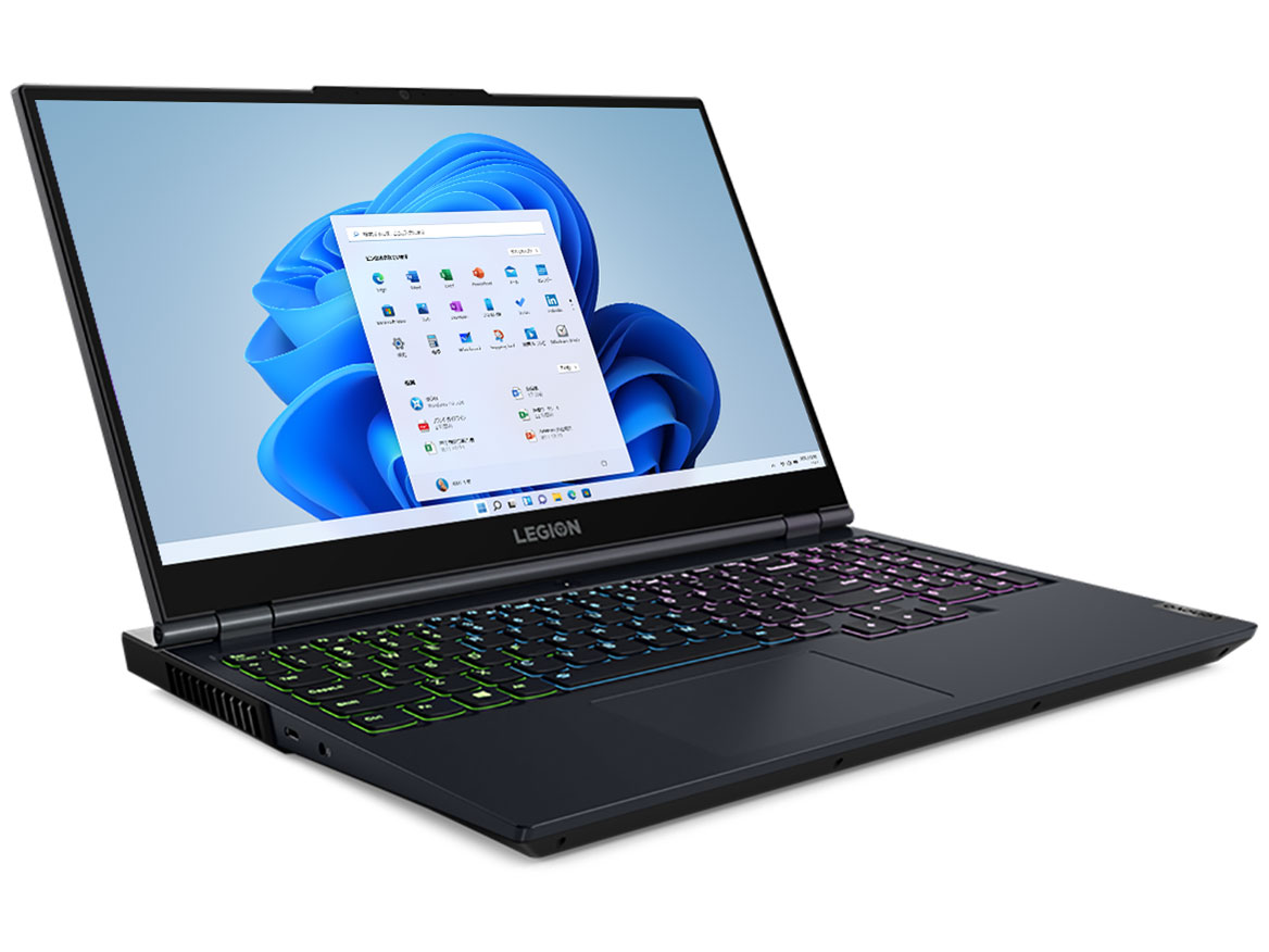 Legion 560 AMD Window 11 Home�ERyzen 5 5600H�E16GB�������[�E512GB SSD�ERTX 3060�E15.6�^�t��HD�t������ �X�^���_�[�h 82JUCTO1WW �̐��i�摜