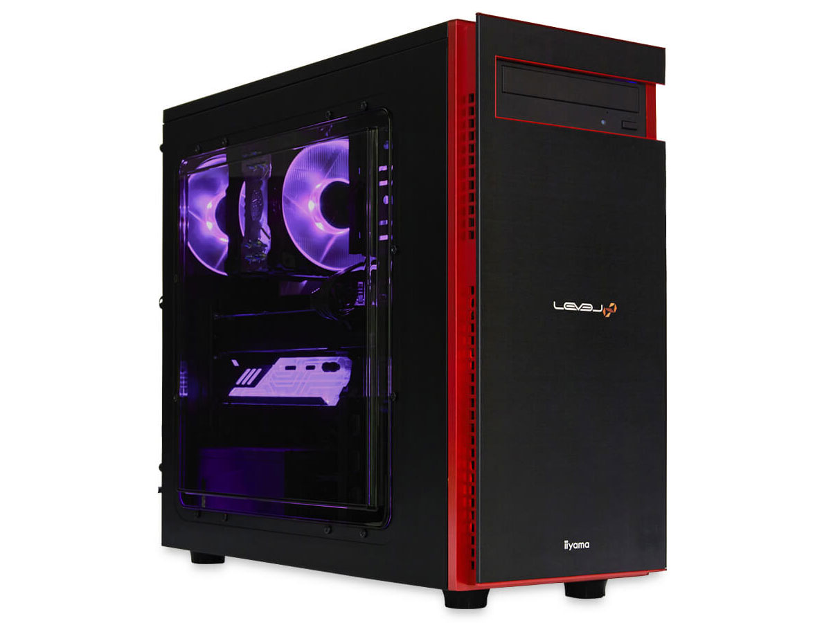 LEVEL-R0X5-R56X-DUX-RG [RGB Build] Ryzen 5 5600X/16GB������/1TB SSD/RX 6700 XT/700W �̐��i�摜