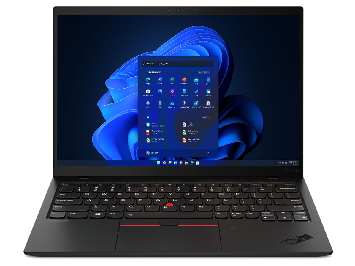 ThinkPad X1 Nano Windows 11 Pro�ECore i7 1180G7�E16GB�������[�E256GB SSD�E13�^2K�t������ �v���~�A�� 20UNCTO1WW �̐��i�摜