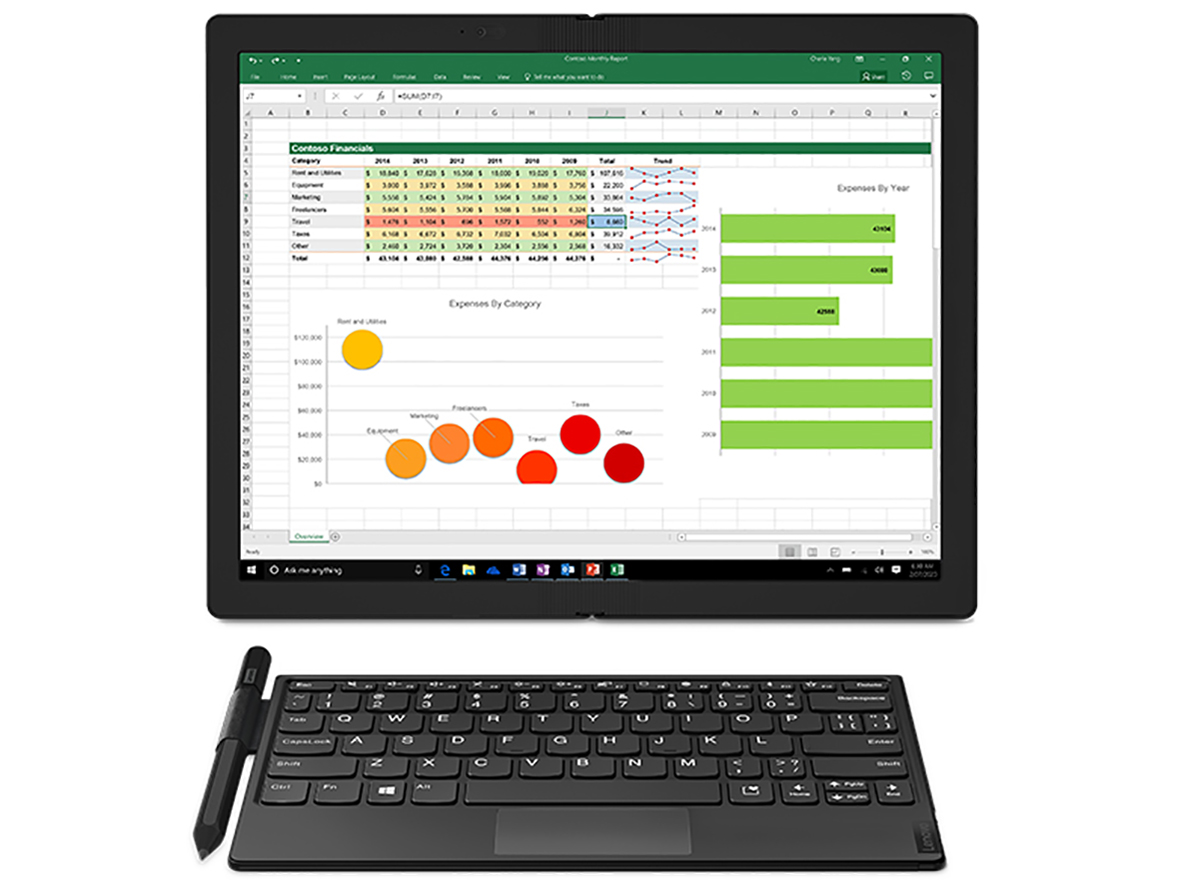 ThinkPad X1 Fold Windows 11 Pro�ECore i5 L16G7�E8GB�������[�E512GB SSD�E�܂肽���ݎ� 13.3�^QXGA �}���`�^�b�`�Ή����� 5G���f�� 20RKCTO1WW SIM�t���[