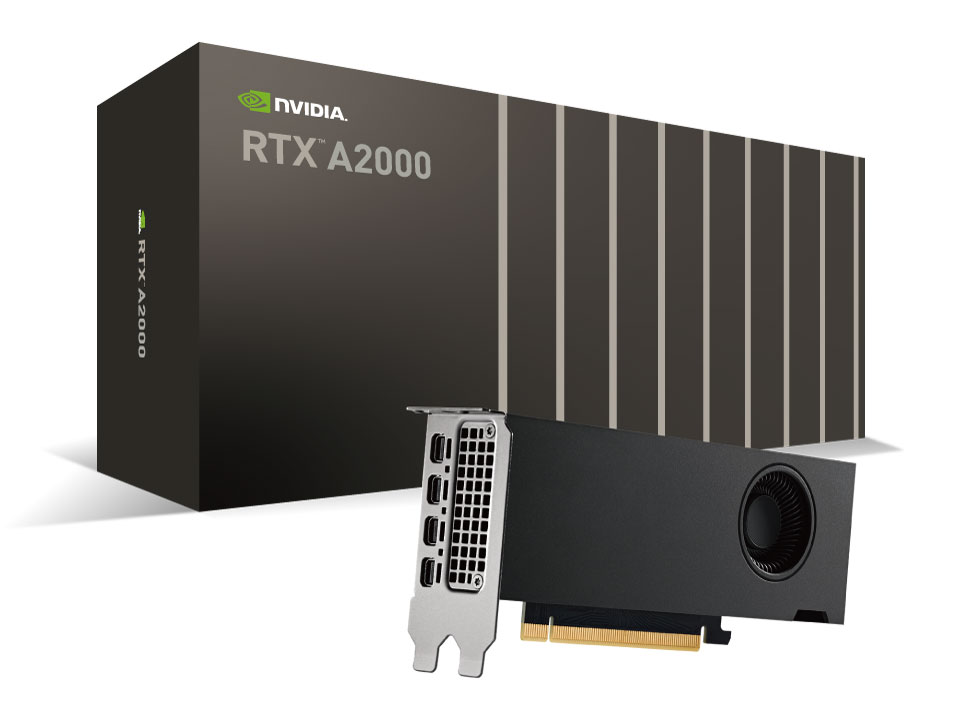 NVIDIA RTX A2000 ENQRA2000-6GER [PCIExp 6GB] �̐��i�摜