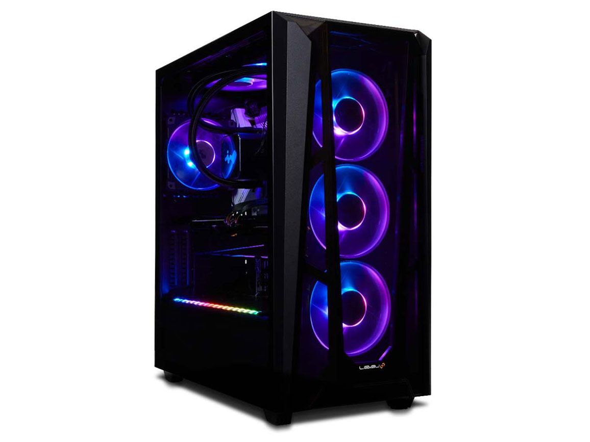 LEVEL-R6X5-LCR56X-SAX [RGB Build] Ryzen 5 5600X/16GB������/1TB SSD/RTX 3060Ti/700W �̐��i�摜