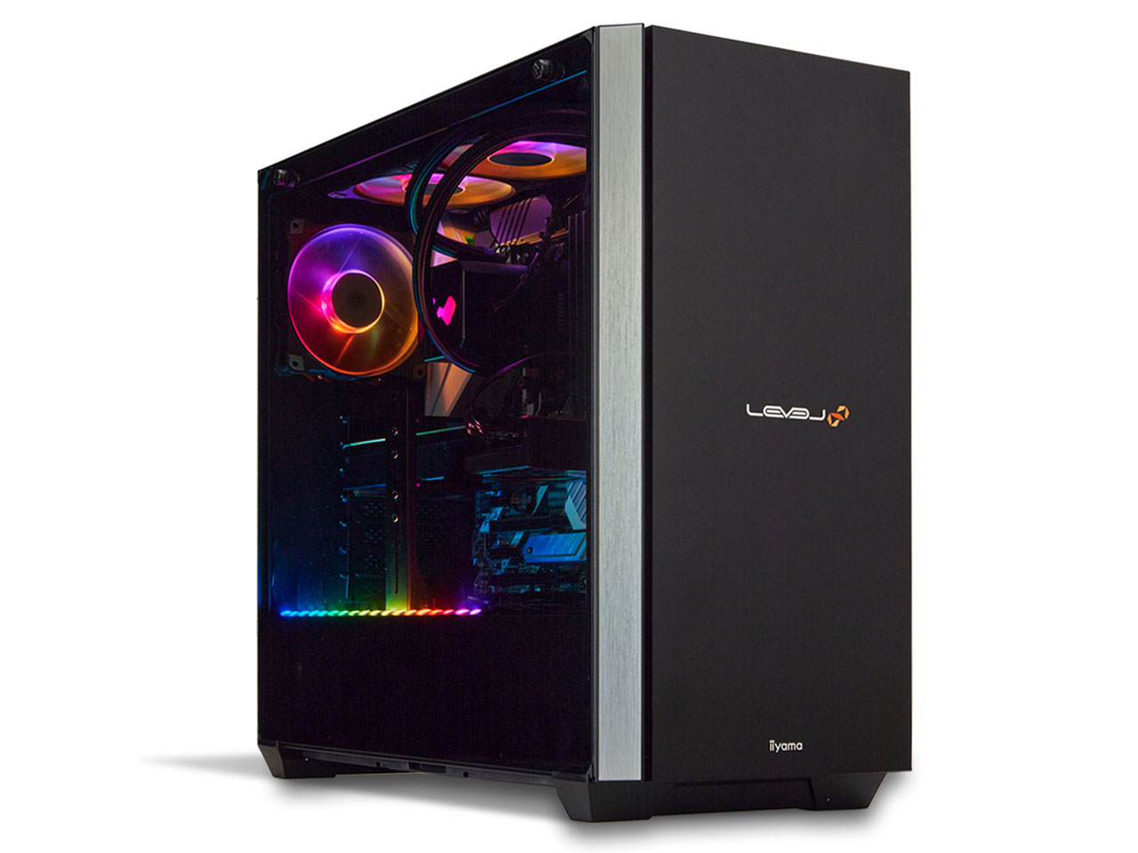 LEVEL-R95A-LC117K-VAX [RGB Build] Core i7 11700K/16GB������/1TB SSD/RTX 3080/800W �̐��i�摜