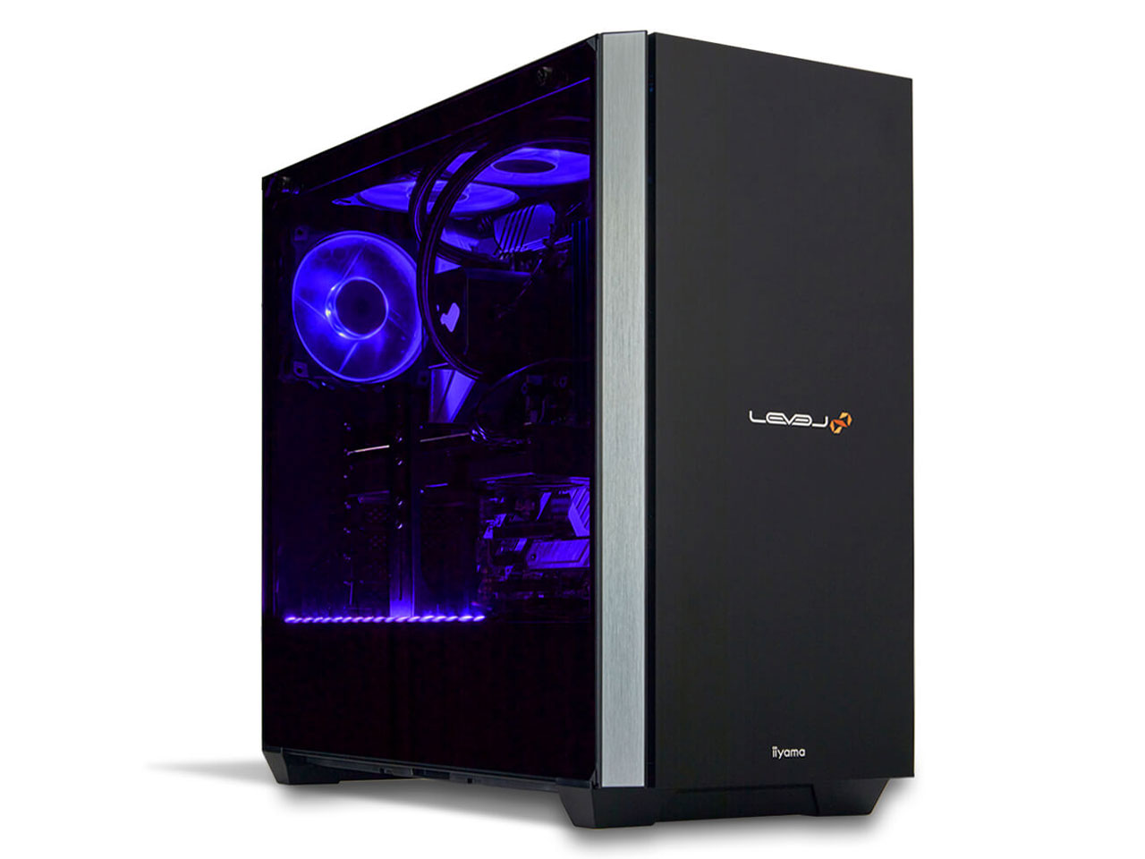 LEVEL-R95A-LC117K-VAX-IRIS [RGB Build] Core i7 11700K/16GB������/1TB SSD/RTX 3080/800W �̐��i�摜