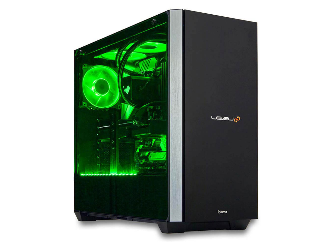 LEVEL-R9X5-LCR59W-XAX-FB [RGB Build] Ryzen 9 5950X/32GB������/1TB SSD/RTX 3090/850W �̐��i�摜