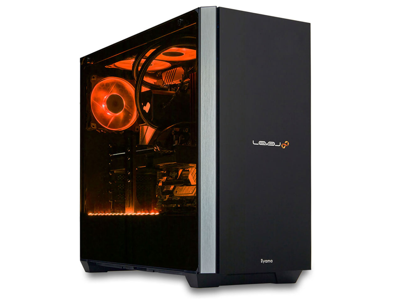 LEVEL-R9X5-LCR59W-XAX-REIGNITE [RGB Build] Ryzen 9 5950X/32GB������/1TB SSD/RTX 3090/850W �̐��i�摜