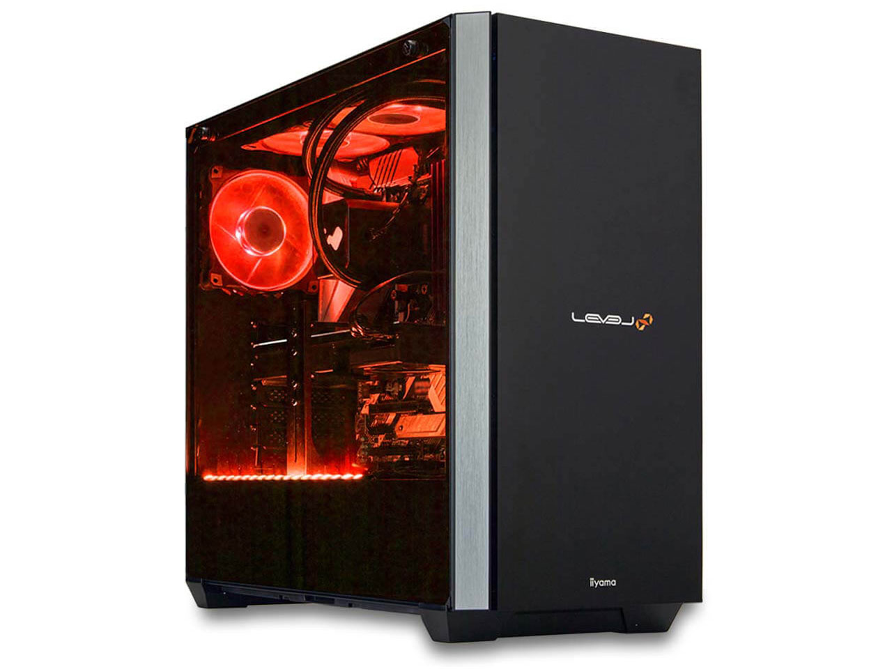 LEVEL-R9X5-LCR59W-XAX-��D [RGB Build] Ryzen 9 5950X/32GB������/1TB SSD/RTX 3090/850W �̐��i�摜