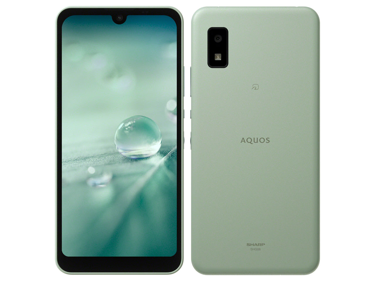 AQUOS wish SHG06 au [�I���[�u�O���[��] �̐��i�摜