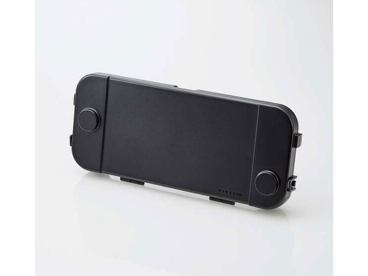 NINTENDO SWITCH�ASWITCH�L�@EL�p�X���b�v�C���n�[�h�P�[�X GM-NSE21SPBK [�u���b�N] �̐��i�摜