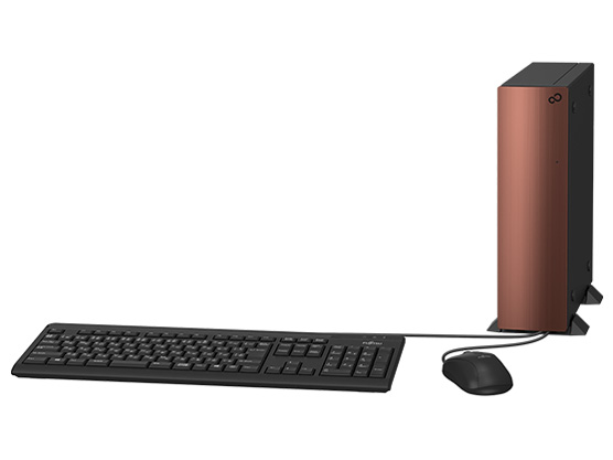 FMV ESPRIMO DH�V���[�Y WD2/F3 KC_WD2F3_A038 ����LAN�ECore i7�E8GB�������ESSD 256GB+HDD 3TB�EOffice���ڃ��f�� [���^���b�N�u���E��] �̐��i�摜