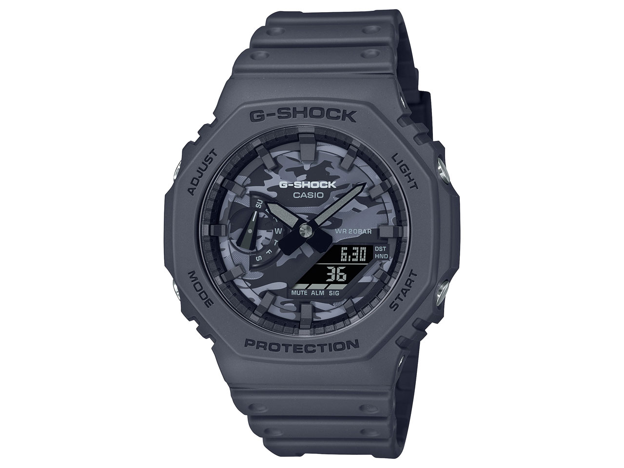 G-SHOCK Dial Camo Utility�V���[�Y GA-2100CA-8AJF �̐��i�摜