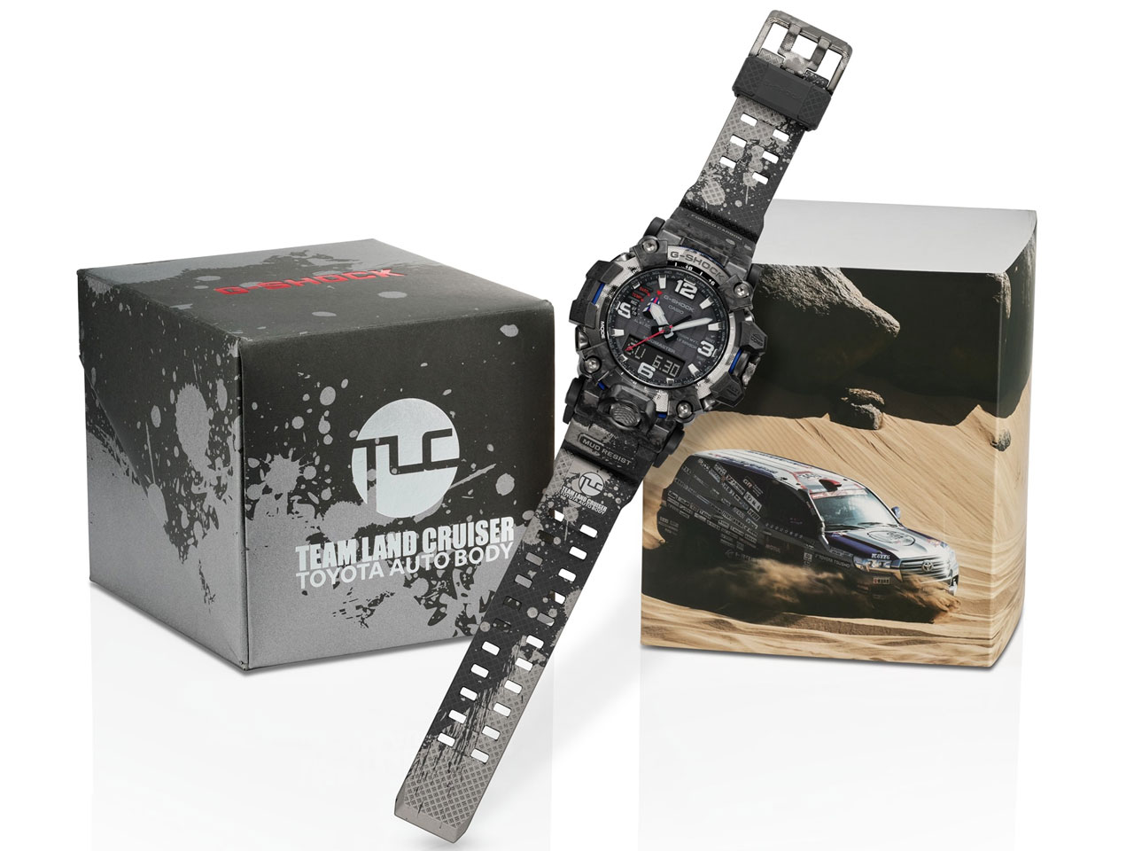G-SHOCK �}�X�^�[ �I�u G �}�b�h�}�X�^�[ TEAM LAND CRUISER TOYOTA AUTO BODY �R���{���[�V�������f�� GWG-2000TLC-1AJR