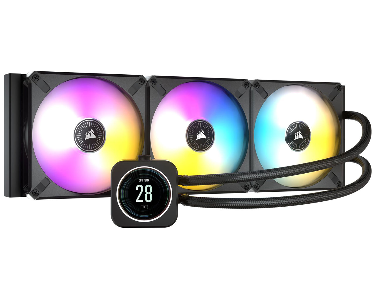 iCUE H170i ELITE LCD CW-9060063-WW �̐��i�摜