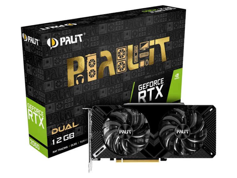 NE62060018K9-1160C (GeForce RTX 2060 Dual 12GB) [PCIExp 12GB] �h�X�p��Web���胂�f�� �̐��i�摜