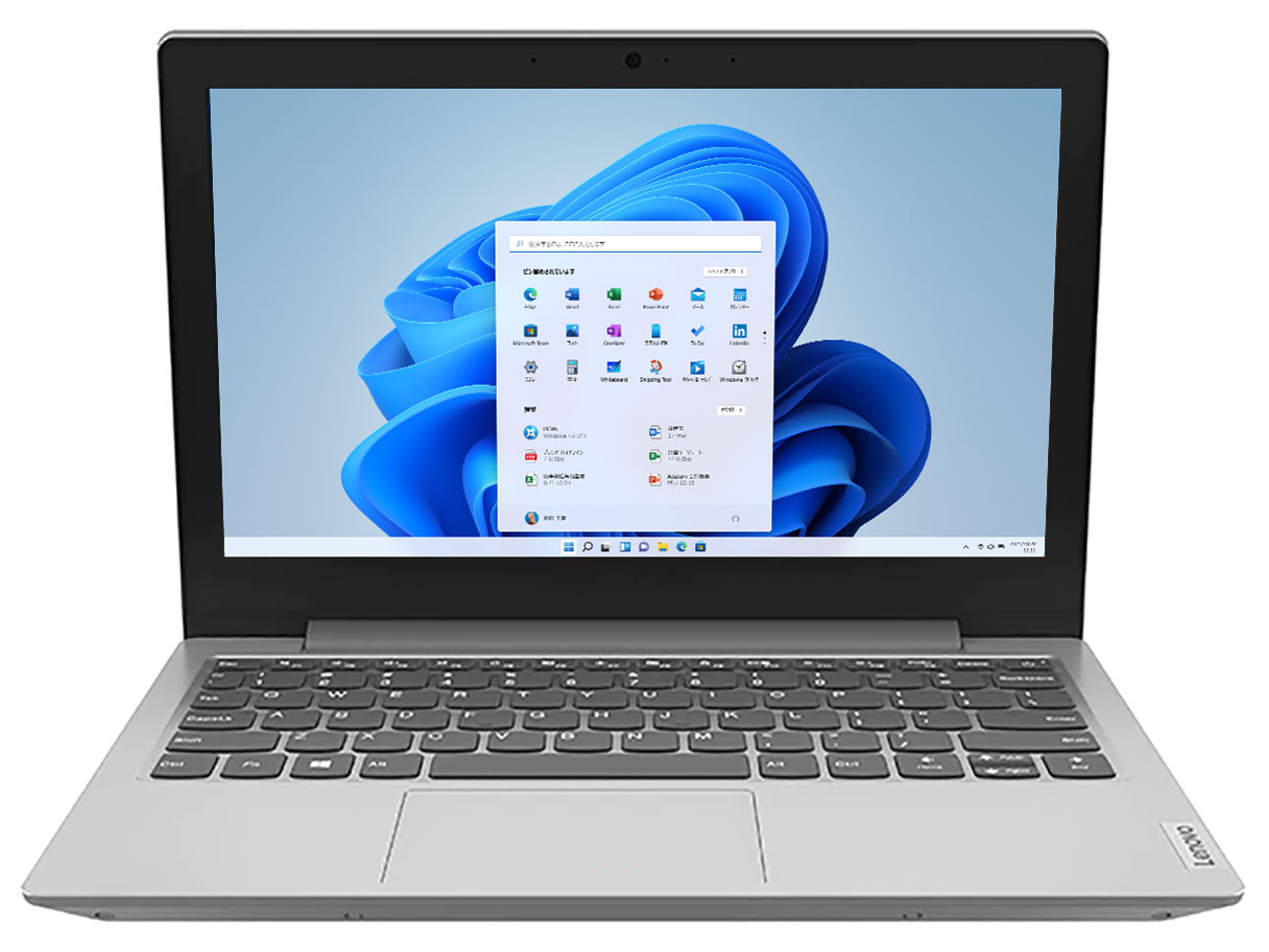 IdeaPad Slim 150 AMD 3020e�E4GB�������[�E128GB SSD�E11.6�^HD�t������ 82GV004VJP �̐��i�摜