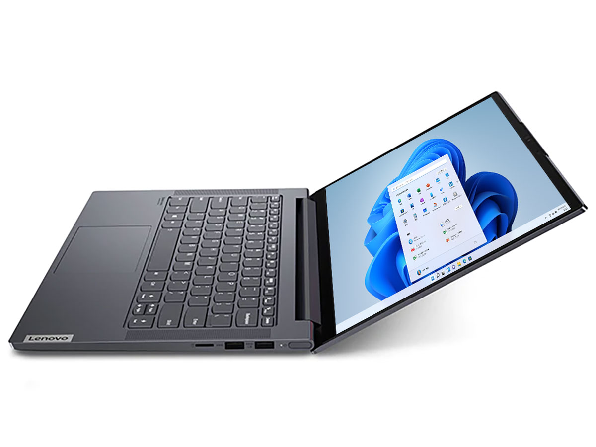 Lenovo Yoga Slim 750i Core i5�E8GB�������[�E512GB SSD�E14�^�t��HD�t������ �I�t�B�X�t�� 82A300FYJP