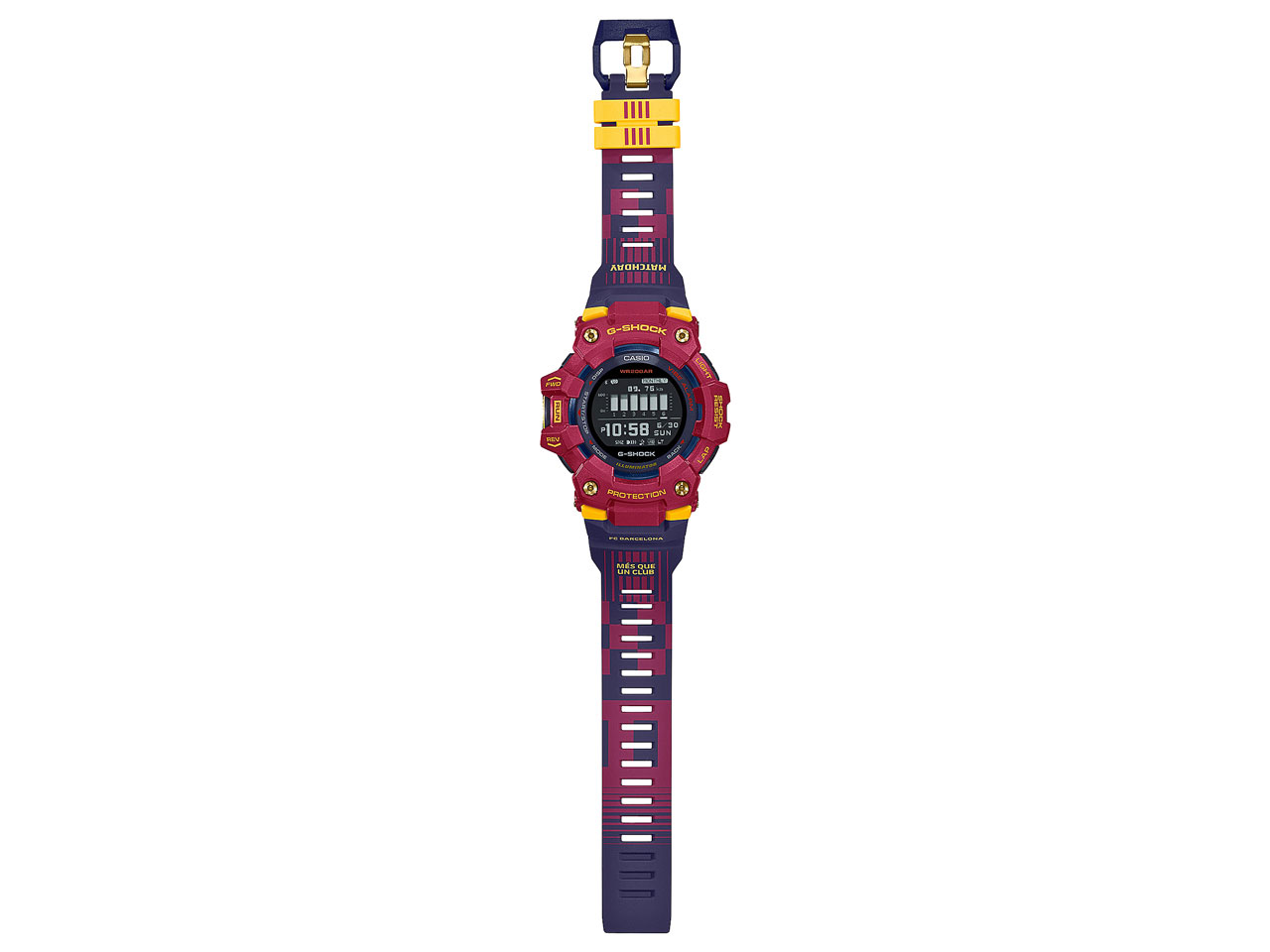 G-SHOCK �W�[�E�X�N���b�h FC Barcelona Matchday �R���{���[�V�������f�� GBD-100BAR-4JR