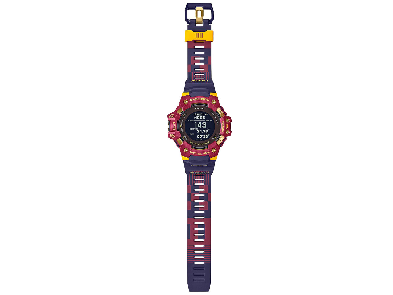 G-SHOCK �W�[�E�X�N���b�h FC Barcelona Matchday �R���{���[�V�������f�� GBD-H1000BAR-4JR