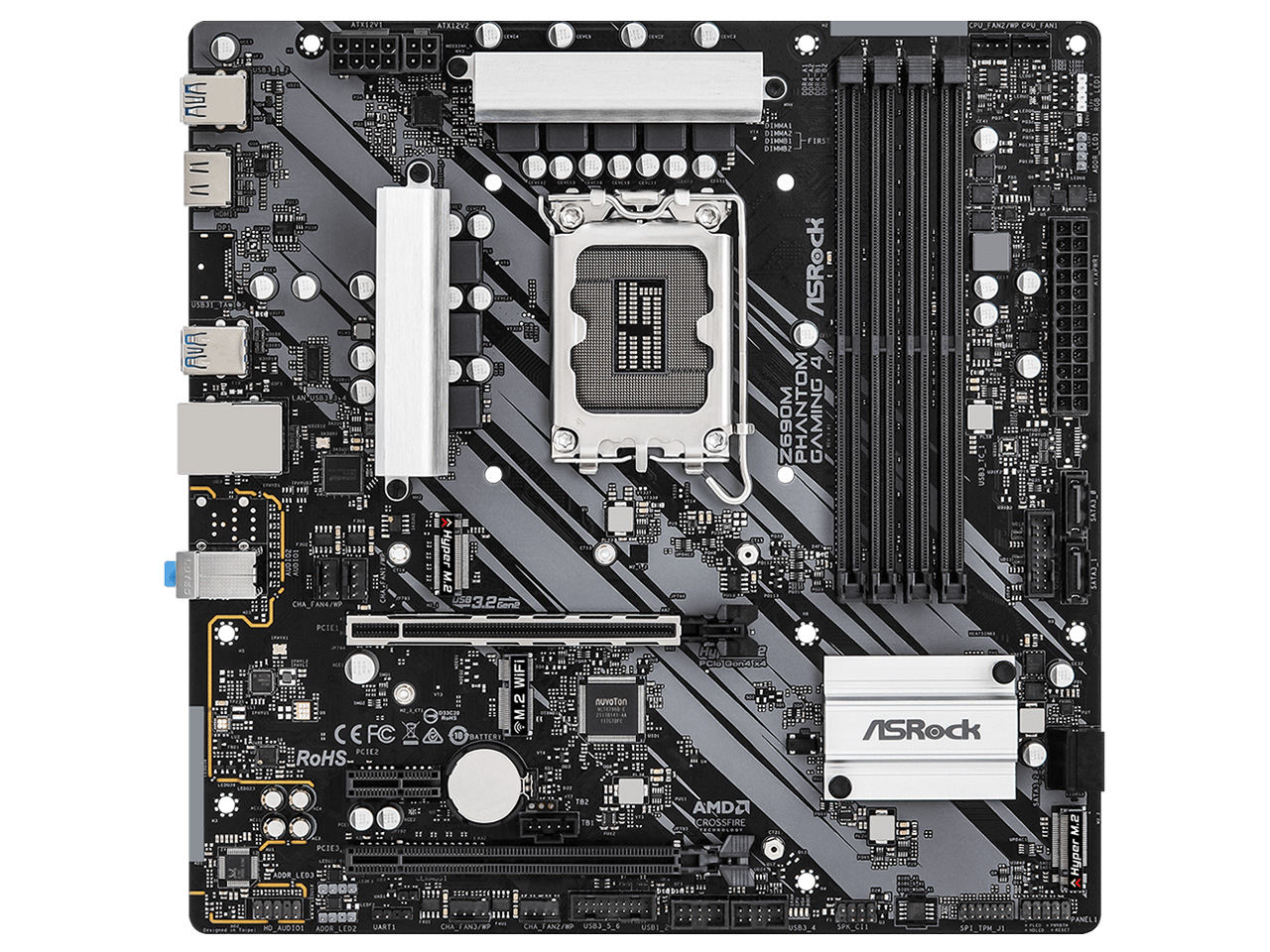 Z690M Phantom Gaming 4 �̐��i�摜